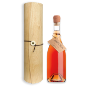 Amfòra vin orange et son coffret bambou