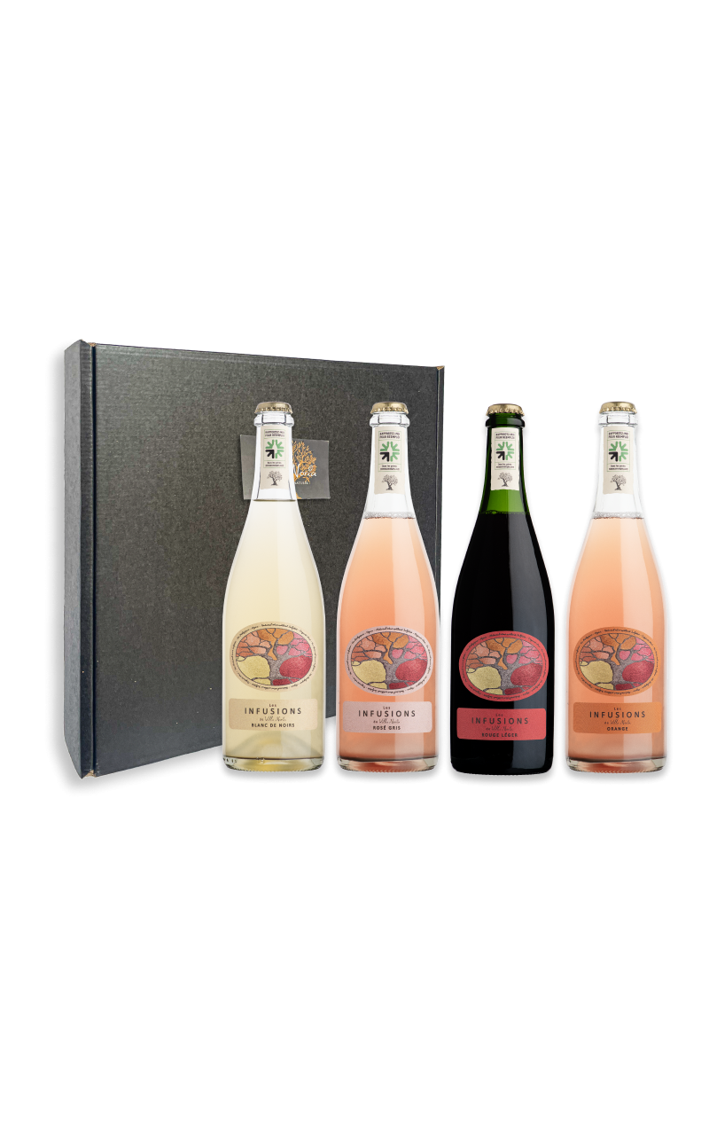 Coffret bulles festives - Les Infusions de Villa Noria Pet' Nat' Coffret bulles festives - Les Infusions de Villa Noria Pet' Nat'