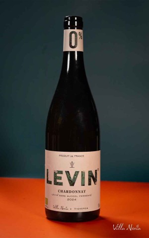 LEVIN 0% Chardonnay Bio | Boisson fermentée sans alcool | Villa Noria