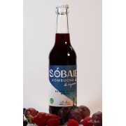 Sobaie Kombucha de vigneron - Baie de raisin Rouge sans alcool