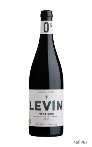 LEVIN 0%, Pinot Noir, sans alcool fermentée