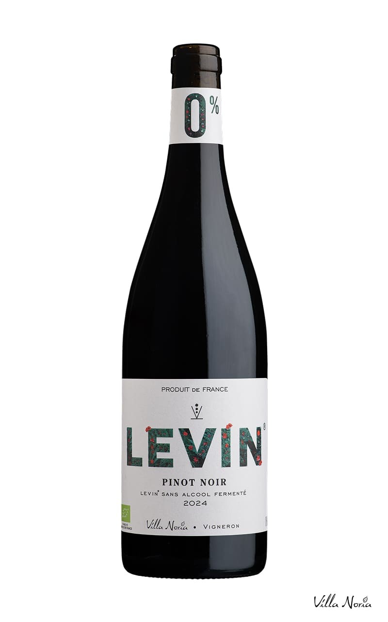 LEVIN 0%, Pinot Noir, sans alcool fermentée LEVIN 0%, Pinot Noir, sans alcool fermentée