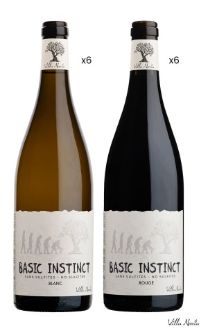 Coffret Basic Instinct - Blanc & Rouge