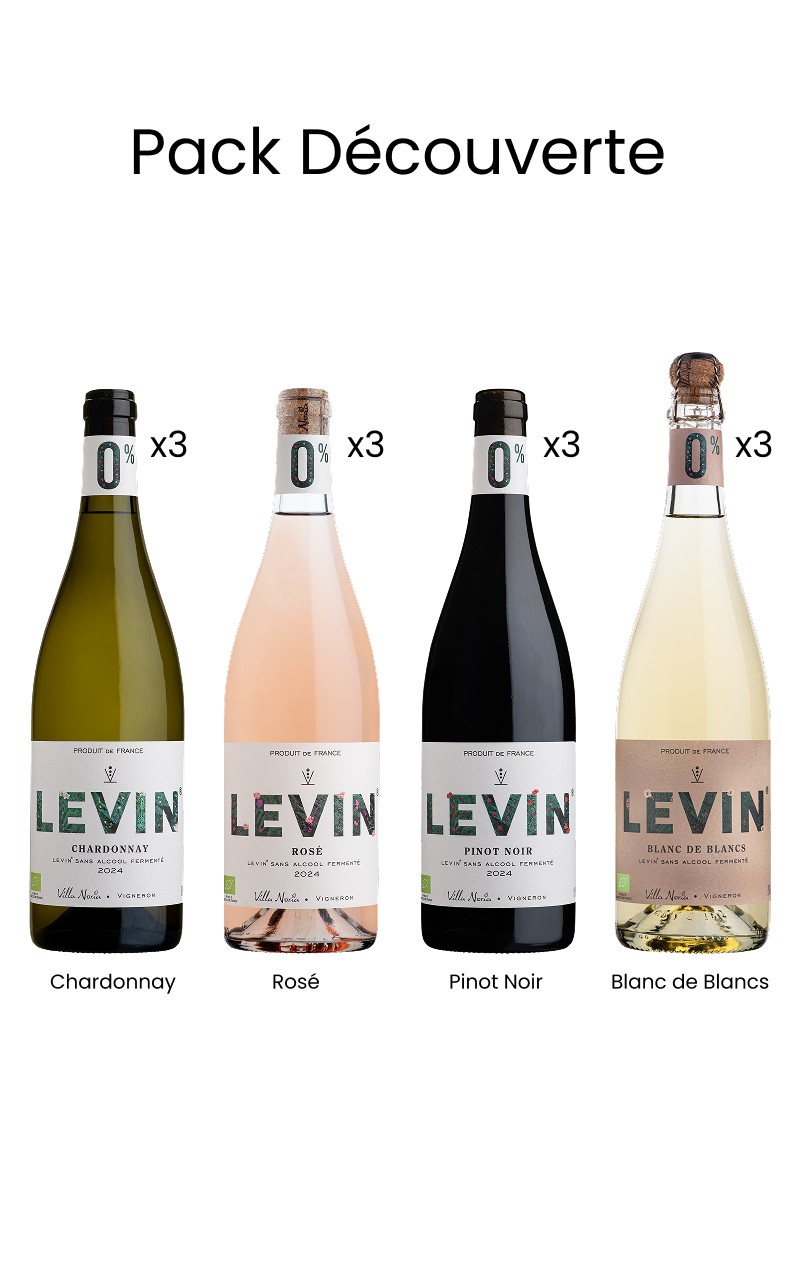 Coffret - levin 0% - sans alcool fermentée Coffret - levin 0% - sans alcool fermentée