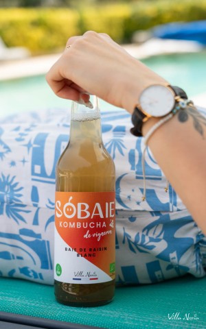 SOBAIE Blanc – Kombucha de raisin blanc sans alcool