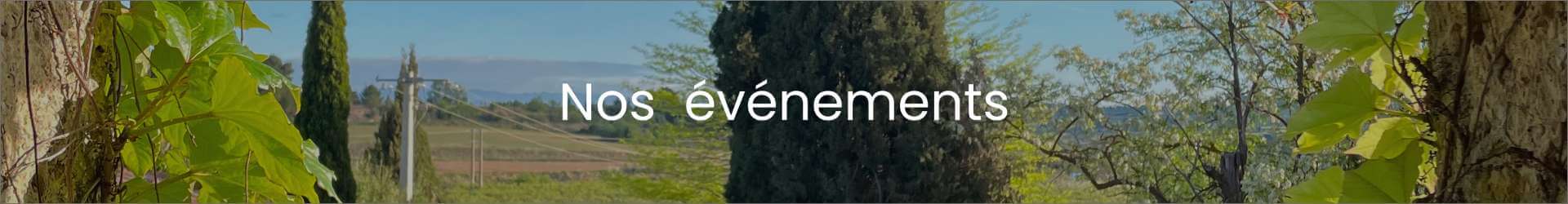 Evènements