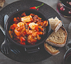 Gambas grillées et ratatouille provençale 