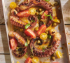 Poulpe grillé à l’huile d’olive
