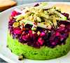 Tartare de betterave et avocat