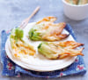 Tempura de courgettes