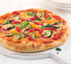 Pizza aux légumes grillés & olives noires