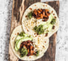 Tacos de haricots rouges & avocat