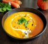 Velouté de potimarron au lait de coco et gingembre
